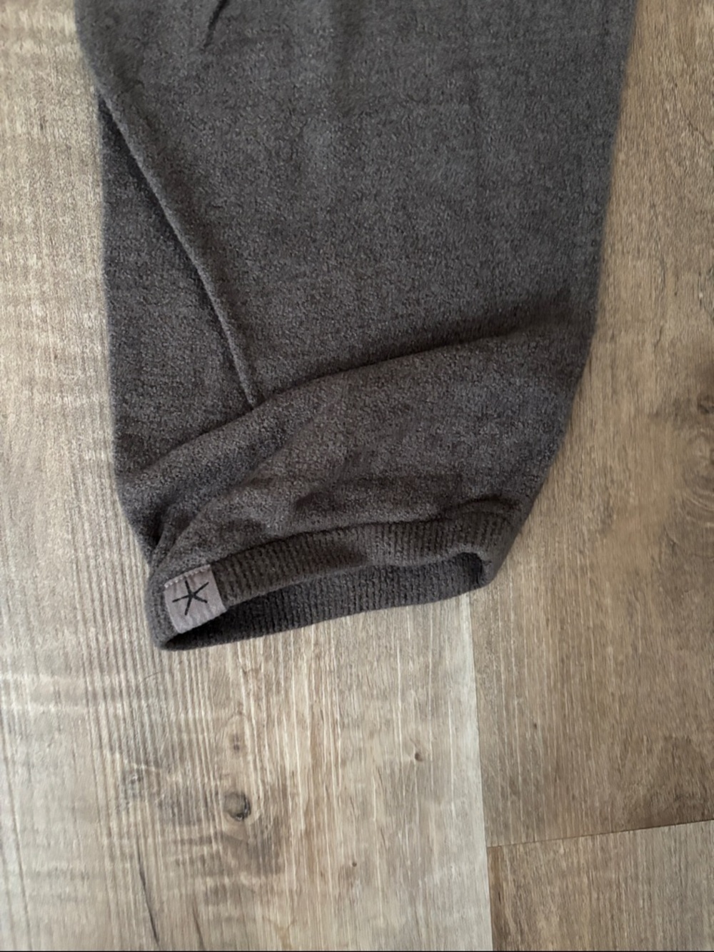 Barefoot Dreams Women's Dark Brown Cozy Sweatpants - Picture 3 of 5